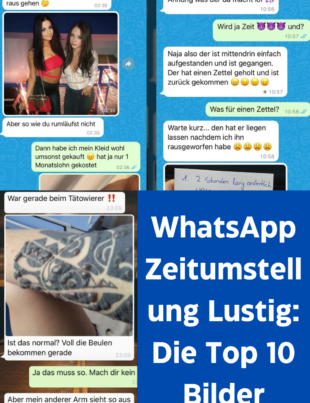 WhatsApp Zeitumstellung Lustig: Die Top 10 Bilder